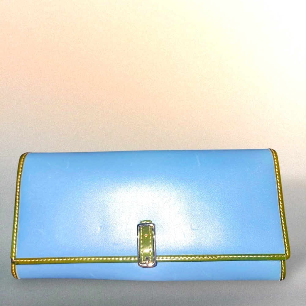 COACH Vintage Polished Calfskin Slim Wallet
